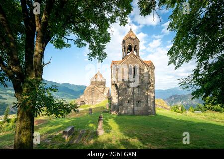 Le monastère de Haghpat est un complexe de monastère médiéval en Arménie. Banque D'Images