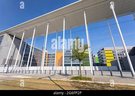 Europe, Luxembourg, Luxembourg, Kirchberg, Europaparlament Building (Parlement européen).