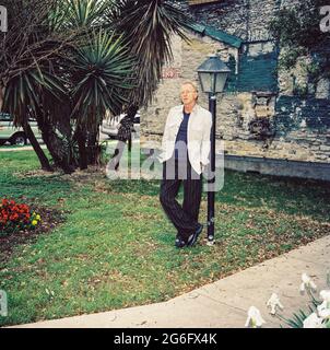 Andrew Loog Oldham photographié en mars 2004, Austin Texas, États-Unis d'Amérique. Banque D'Images