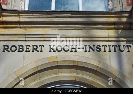 Robert Koch Institute Berlin, Institut de recherche pour le contrôle et la prévention des maladies, Allemagne, Berlin Banque D'Images