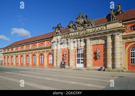 Musée du film Potsdam, écurie royale du Palais de la ville de Potsdam , Allemagne, Brandebourg, Breiten Strasse, Potsdam Banque D'Images