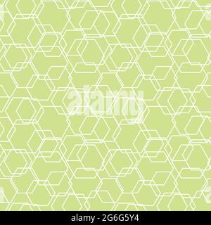 Motif géométrique vectoriel pentagone sans couture pour papier peint, textile , surface, mode , arrière-plan,carrelage, papeterie, décoration, ameublement, etc Illustration de Vecteur