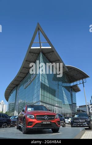 Mercedes-Welt, Salzufer, Charlottenburg, Berlin, Allemagne Banque D'Images