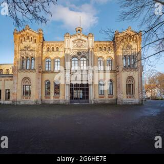 Université Leibniz - Bâtiment Marstallgebaude, Bibliothèque nationale allemande des sciences et de la technologie et Bibliothèque universitaire Hanovre - Hanovre, Allemagne Banque D'Images