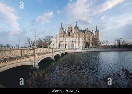 Château de Schwerin - Schwerin, Allemagne Banque D'Images