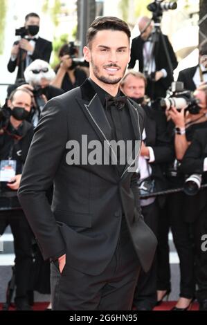 Baptiste Giabici participe à la projection et à la cérémonie d’ouverture de l’Annette lors du 74e Festival annuel du film de Cannes le 06 juillet 2021 à Cannes, France. Photo de David Niviere/ABACAPRESS.COM Banque D'Images