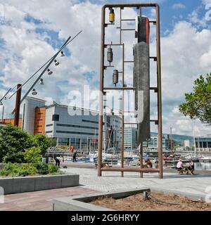 Vue sur Belfast 2021 Banque D'Images