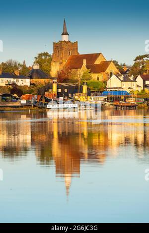 Maldon, Essex, Angleterre, Royaume-Uni photographie de la région Banque D'Images