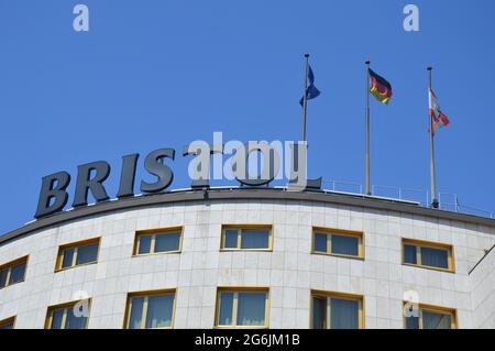 Hotel Bristol Berlin - Kurfürstendamm, Berlin, Allemagne - juillet 6 2021. Banque D'Images