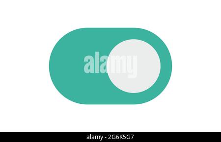 Basculer entre les images vectorielles de l'icône Illustration de Vecteur