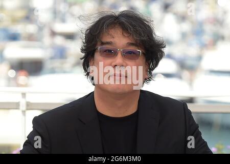 Cannes, France. 07e juillet 2021. 74e Festival de Cannes 2021, Photocall “rendez-vous avec Bong John-Ho, en photo: Bong John-Ho crédit: Agence de photo indépendante/Alamy Live News Banque D'Images