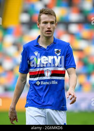 Udine, Italie. 1er juin 2021. Jakub Jankto (Sampdoria) portrait pendant la saison de l'UC Sampdoria 2020/2021, football italien série A match à Udine, Italie, juin 01 2021 crédit: Independent photo Agency/Alay Live News Banque D'Images