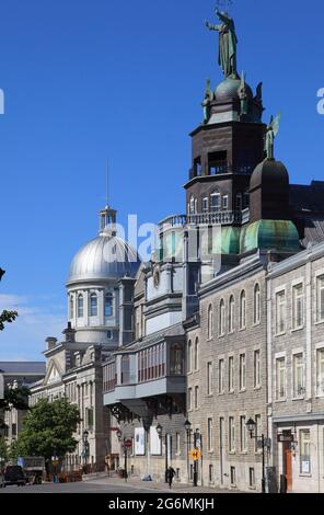 Canada, Quebec, Montreal, Notre-Dame-de-Bon-Secours Chapel, Stock Photo