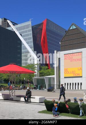 Canada, Québec, Montréal, quartier des spectacles, Office national du film, Banque D'Images