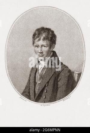 Friedrich Wilhelm Heinrich Alexander von Humboldt, 1769 – 1859. Prusse Polymath, géographe, naturaliste, explorateur et promoteur de la philosophie et de la science romantiques. Banque D'Images