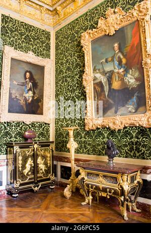 Versailles, France - 24 juillet 2011 : intérieur de la salle Vénus du Château de Versailles (Château de Versailles) en France Banque D'Images