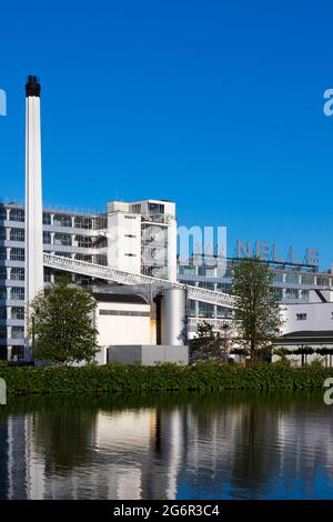 Van Nelle Factory, patrimoine mondial de l'UNESCO à Rotterdam, Banque D'Images