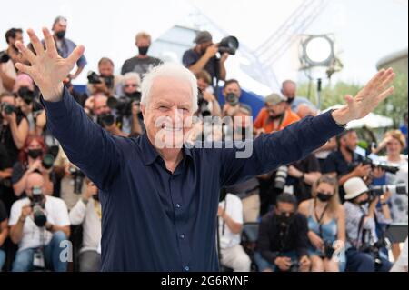 André Dussollier assistant au tout s'est bien passe (tout s'est bien passé) Photocall dans le cadre du 74e Festival international du film de Cannes, le 08 juillet 2021. Photo d'Aurore Marechal/ABACAPRESS.COM Banque D'Images