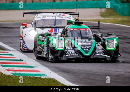 30 Gommendy Tristan (FRA), Binder René (aut), Rojas Memo (mex), DuReine Team, Oreca 07 - Gibson, action pendant les 2021 4 heures de Monza, 4ème tour de la série européenne le Mans 2021, du 09ème au 11ème juillet 2021 sur l'Autodromo Nazionale di Monza, à Monza, Italie - photo Paulo Maria / DPPI Banque D'Images