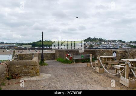 INSTOW, DEVON, ANGLETERRE- 25 juin 2021 : Instaw Quay, à Instaw Banque D'Images