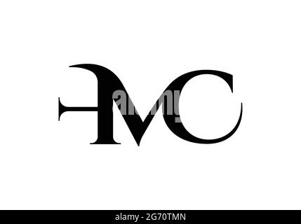 Original monogramme lettre FMC logo Design modèle vectoriel F M C lettre logo Design FMC logo Design peut être utilisé à n'importe quel but Illustration de Vecteur