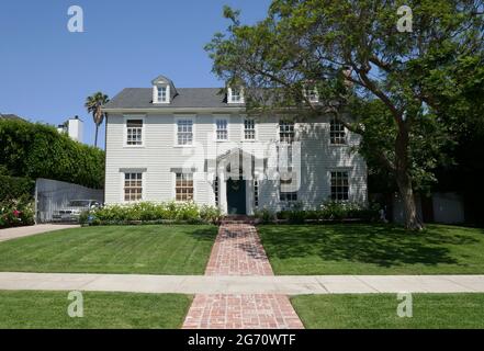Los Angeles, Californie, États-Unis 9 juillet 2021 UNE vue générale de l'atmosphère de la beauté américaine tournage lieu maison/maison au 330 S. Windsor Blvd le 9 juillet 2021 à Los Angeles, Californie, États-Unis. Photo par Barry King/Alay stock photo Banque D'Images