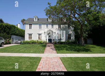 Los Angeles, Californie, États-Unis 9 juillet 2021 UNE vue générale de l'atmosphère de la beauté américaine tournage lieu maison/maison au 330 S. Windsor Blvd le 9 juillet 2021 à Los Angeles, Californie, États-Unis. Photo par Barry King/Alay stock photo Banque D'Images