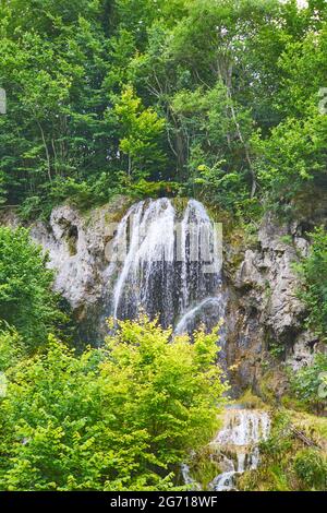 Cascade de Carsa en Roumanie Chérile Nerei Banque D'Images