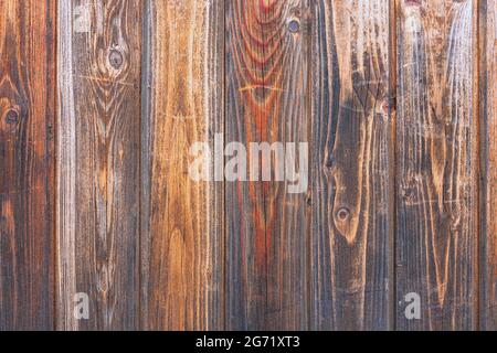 planches de fond en bois d'épicéa brun, prêtes pour votre conception Banque D'Images