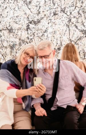 Être libre de visiter le musée d'Art Moderne, PARIS Banque D'Images