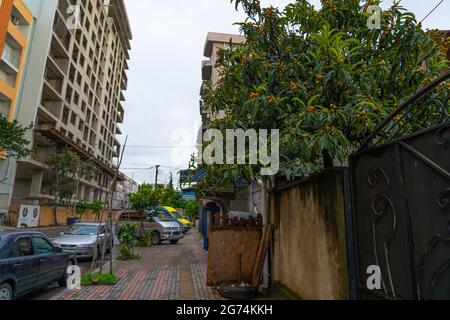 Batumi, Géorgie - 07 juin 2021 : rue M. Abashidze Banque D'Images