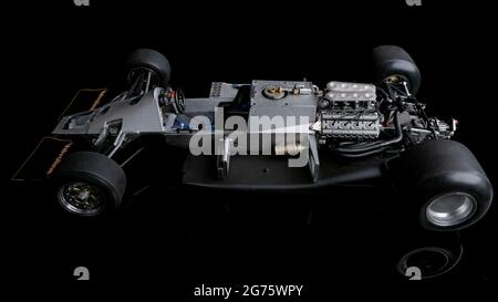 Kit modèle Formule 1 Lotus 1978-1979 F1 car Tamiya Andretti Banque D'Images