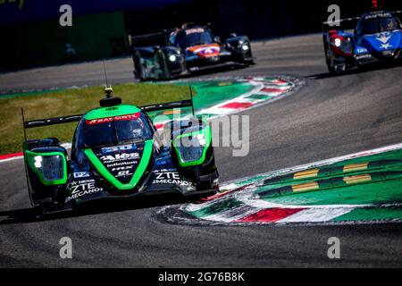 30 Gommendy Tristan (FRA), Binder René (aut), Rojas Memo (mex), DuReine Team, Oreca 07 - Gibson, action pendant les 2021 4 heures de Monza, 4ème tour de la série européenne le Mans 2021, du 09 au 11 juillet 2021 sur l'Autodromo Nazionale di Monza, à Monza, Italie - photo Paulo Maria / DPPI Banque D'Images