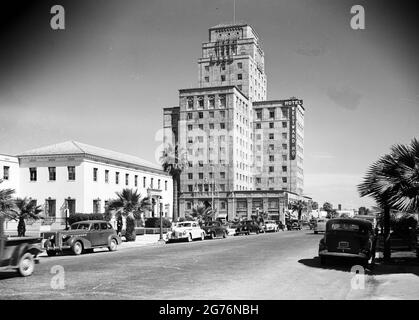 West-ward Ho Hotel, North Central Avenue, Phoenix, Arizona, CA 1930 Banque D'Images