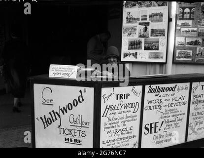 Bureau de développement immobilier, Hollywood, Floride, vers 1930 Banque D'Images