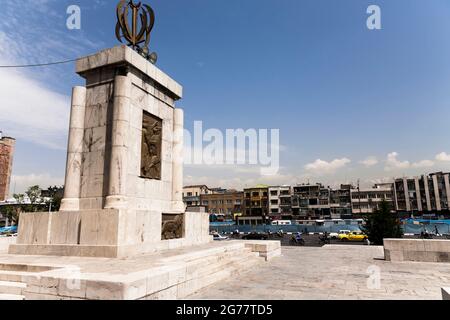 Place Imam Khomeini, Téhéran, Iran, Perse, Asie occidentale, Asie Banque D'Images