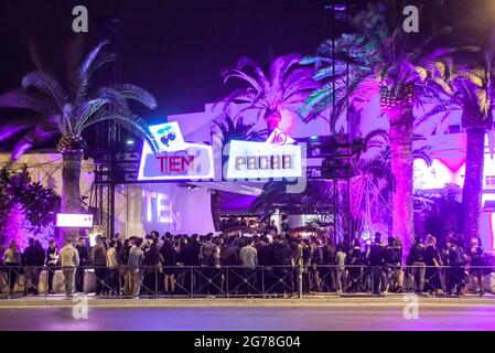 Club Pacha, Talamanca, Ibiza Banque D'Images