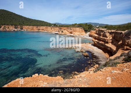 Sa Caleta, Ibiza Banque D'Images