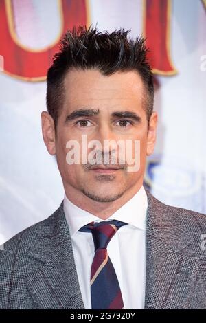 Photo du dossier datée du 21/03/19 de l'acteur Colin Farrell qui jouera le rôle du sauveteur de caverne britannique John Volanthen qui faisait partie d'une équipe de plongeurs qui ont sauvé 12 garçons et leur entraîneur après qu'ils se sont retrouvés piégés dans la grotte en Thaïlande quand elle a inondé en 2018, dans un film à venir. L'acteur Viggo Mortensen jouera le rôle du plongeur Richard Stanton. Date de publication : lundi 12 juillet 2021. Banque D'Images
