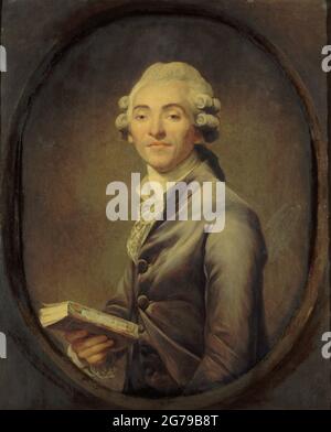 Bernard-Germain-Etienne de la ville-sur-Illon, comte de Lacépède (1756-1815). Musée : Musée Carnavalet, Paris. Auteur: JOSEPH DUCREUX. Banque D'Images