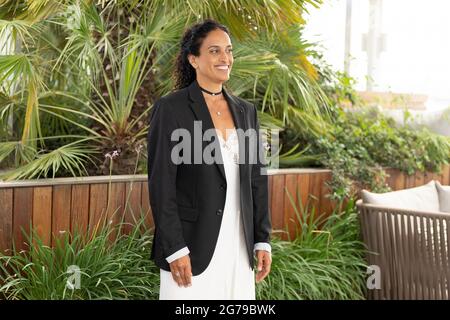 Madrid, Espagne. 12 juillet 2021. Singer Noa assiste à la présentation de Afterallogy à Hotel Me à Madrid. (Photo par Atilano Garcia/SOPA Images/Sipa USA) crédit: SIPA USA/Alay Live News Banque D'Images