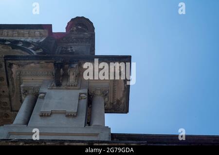 Cour du manoir de Parque Lage. L'école d'arts visuels et un café sont ouverts au public. Rio de Janeiro, Brésil Banque D'Images