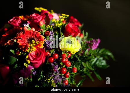 Bouquet coloré Banque D'Images