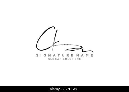 CK lettre Signature logo Template Design élégant logo signe symbole modèle icône vectorielle Illustration de Vecteur