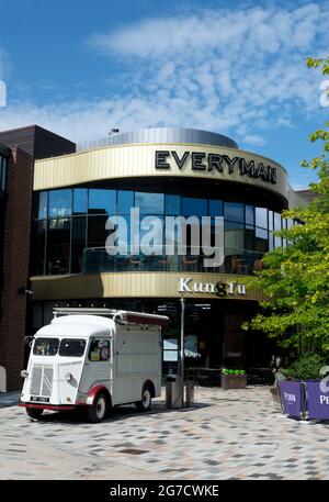 The Everyman Cinema, Bell court, Stratford-upon-Avon, Warwickshire, Angleterre, ROYAUME-UNI Banque D'Images