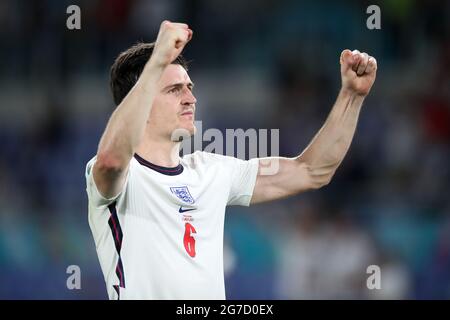 Photo du dossier datée du 03-07-2021 de Harry Maguire, en Angleterre. Date de publication : le mardi 13 juillet 2021. Banque D'Images