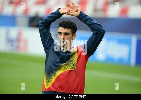 Alexandru Pascanu - Roumanie équipe nationale U21 Banque D'Images