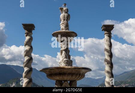 Villa Monastero Villas, Varenna, Lac De Côme, Lombardie, Italie, Europe Banque D'Images