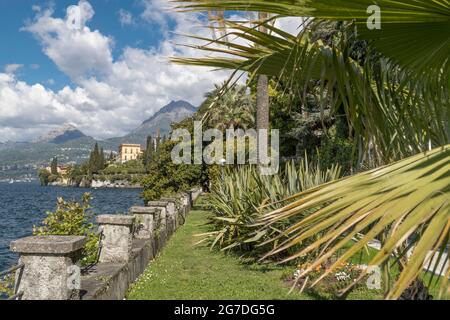 Villa Monastero Villas, Varenna, Lac De Côme, Lombardie, Italie, Europe Banque D'Images