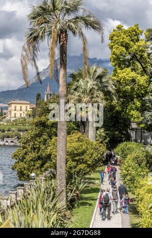 Villa Monastero Villas, Varenna, Lac De Côme, Lombardie, Italie, Europe Banque D'Images